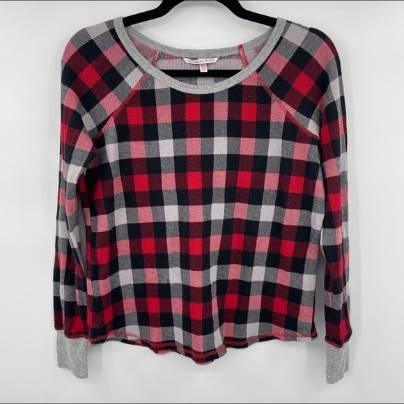 Victoria's Secret Other - Victoria’s Secret Christmas Plaid Pajama Shirt